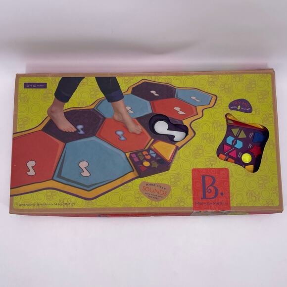 Mat-A-Matics Soft Musical Fold Away Music Mat Dance Memory Wacky Sounds 3-10 yrs - Picture 7 of 16